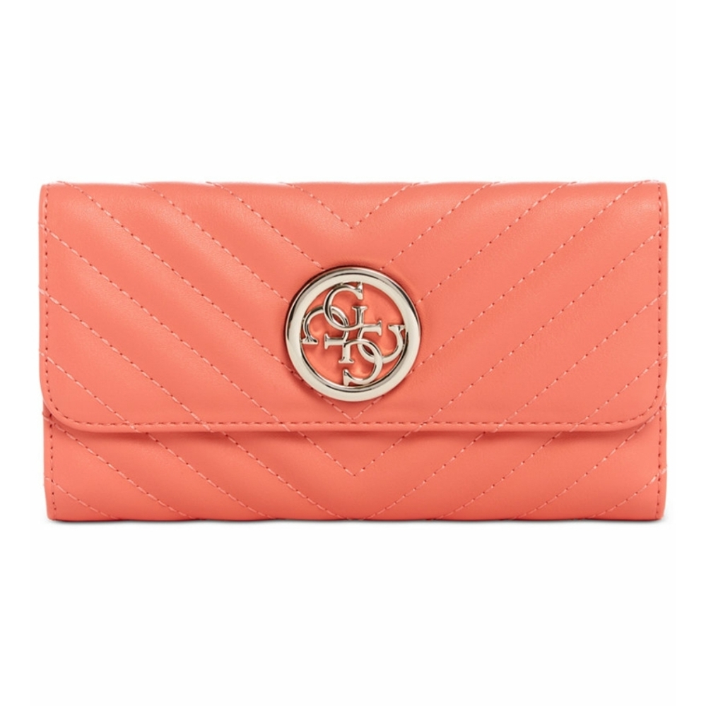 Guess trifold clutch wallet